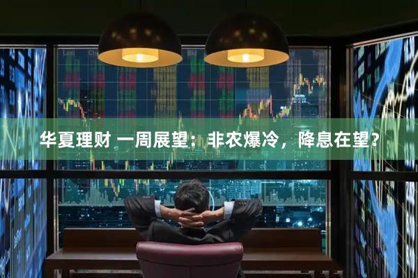 华夏理财 一周展望：非农爆冷，降息在望？