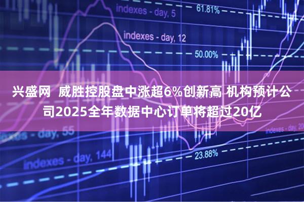 兴盛网  威胜控股盘中涨超6%创新高 机构预计公司2025全年数据中心订单将超过20亿