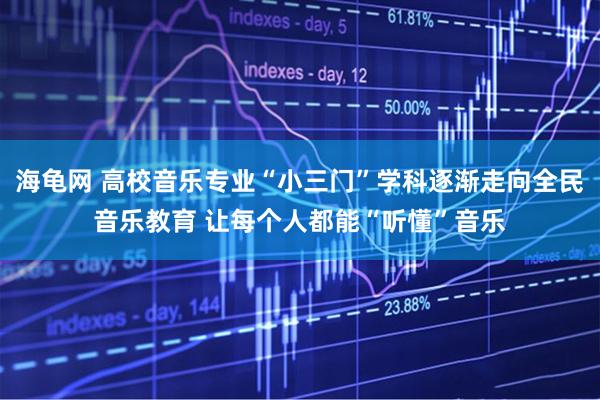 海龟网 高校音乐专业“小三门”学科逐渐走向全民音乐教育 让每个人都能“听懂”音乐